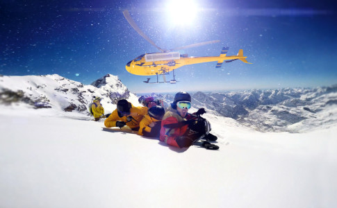 heliskiing freeride