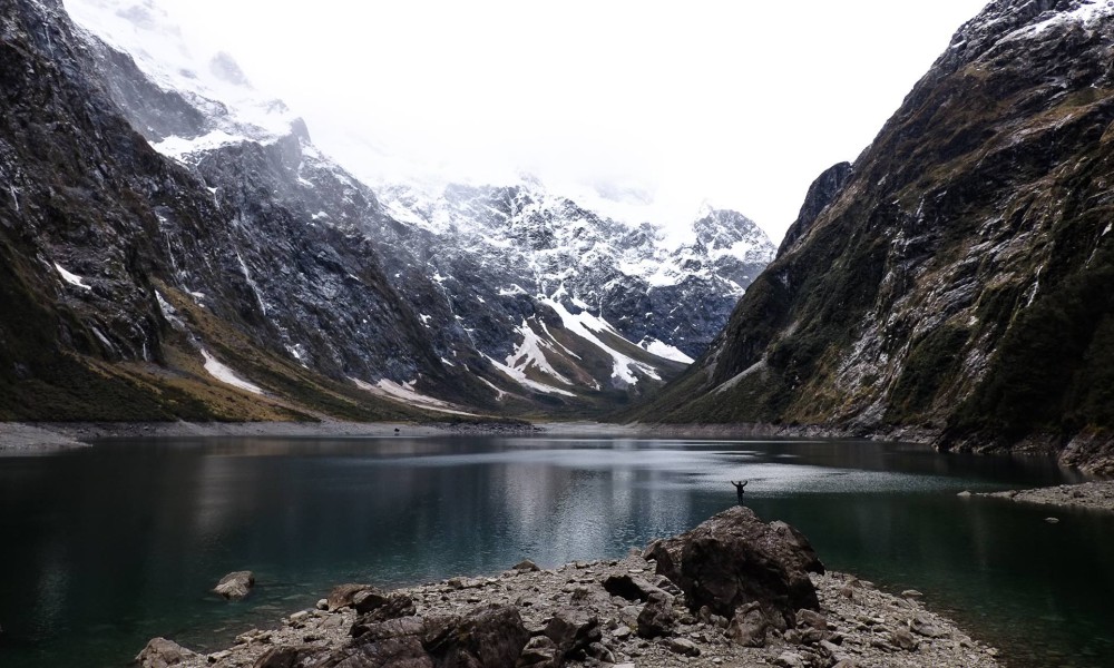 aventure lac de montagne